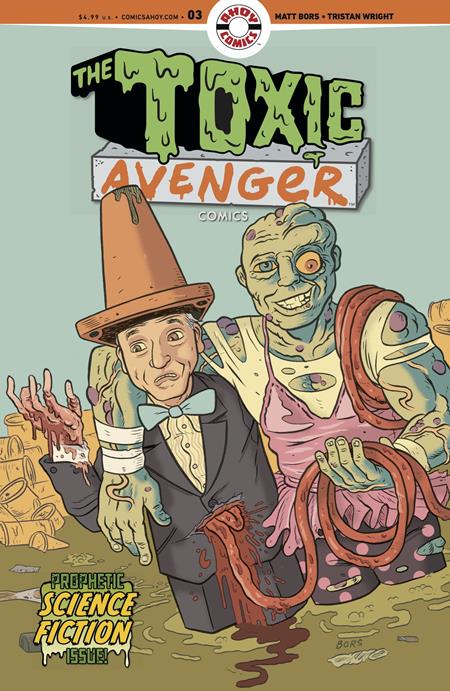 TOXIC AVENGER COMICS #3 CVR B 3 COPY MATT BORS UNLOCK VAR (MR) (rel:09/17)