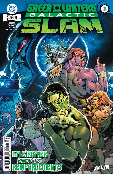 DC K.O. GREEN LANTERN GALACTIC SLAM #1 (ONE SHOT) (Limit 2 Per Cover) (rel:01/21)