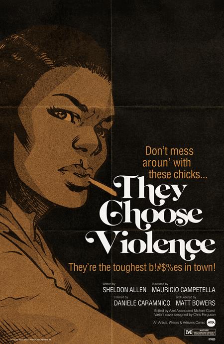 THEY CHOOSE VIOLENCE #2 (OF 5) (Limit 2 Per Cover) (rel:07/16)~