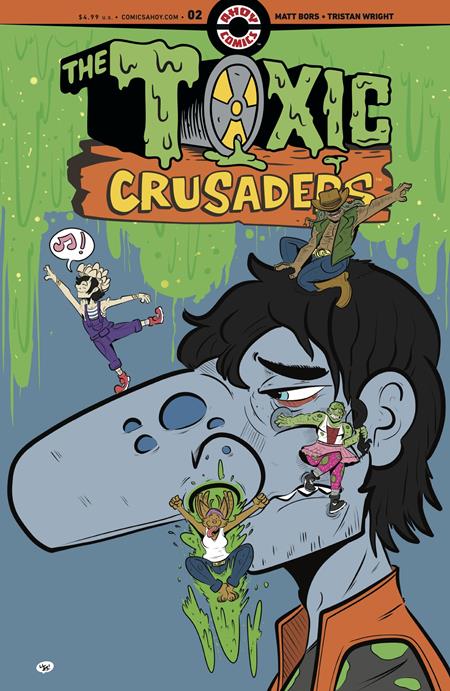 TOXIC CRUSADERS #2 (OF 5) (MR) CVR B 3 COPY LANE LLOYD UNLOCK VAR (Limit 1 Per Customer) (rel:11/05)