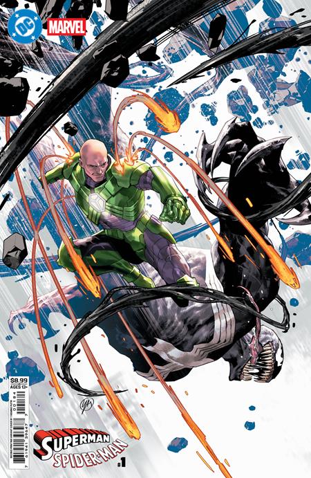 DC MARVEL SUPERMAN SPIDER-MAN #1 (ONE SHOT) Second Printing (Limit 2 Per Cover) (rel:05/27)~