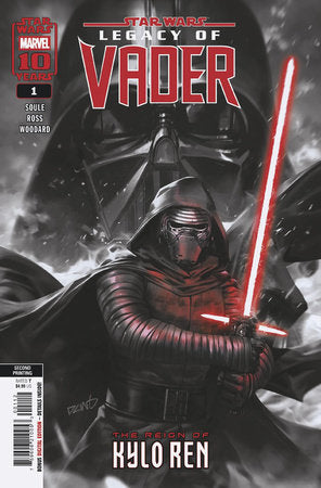 STAR WARS: LEGACY OF VADER #1 DERRICK CHEW 2ND PRINTING VARIANT (rel:03/19)