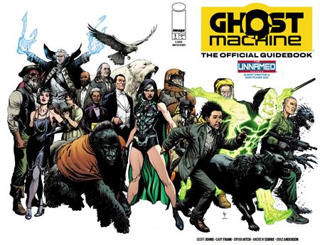 GHOST MACHINE THE OFFICIAL GUIDEBOOK #1 (OF 5) (Limit 1 Per Cover) (rel:04/01)~