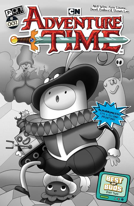 ADVENTURE TIME (2025) #2 Second Printing (Limit 2 Per Cover) (rel:06/04)~