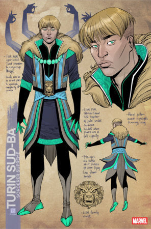 SORCERER SUPREME #7 BERNARD CHANG DESIGN VARIANT[1:10] (Limit 1 Per Customer) (rel:06/17)