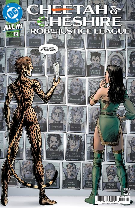 CHEETAH AND CHESHIRE ROB THE JUSTICE LEAGUE #2 (OF 6) (Limit 2 Per Cover) (rel:09/03)~