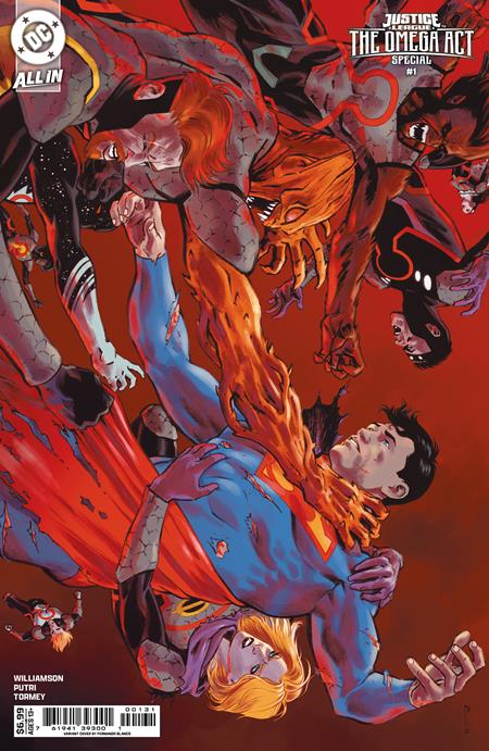 JUSTICE LEAGUE THE OMEGA ACT SPECIAL #1 (ONE SHOT) (DC K.O.) (Limit 2 Per Cover) (rel:10/01)~