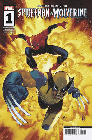 SPIDER-MAN & WOLVERINE #1 DIKE RUAN 2ND PRINTING VARIANT (Limit 2 Per Cover) (rel:07/02)~