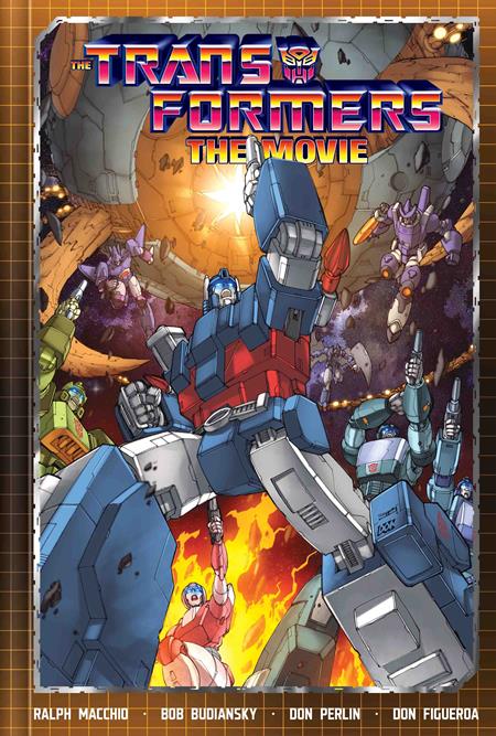 TRANSFORMERS THE MOVIE DELUXE EDITION HC DIRECT MARKET EXCLUSIVE DON FIGUEROA & JOSH BURCHAM CVR (Limit 1 Per Cover) (rel:08/12)