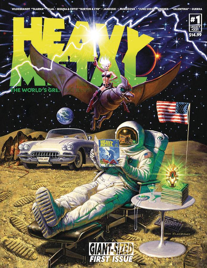 HEAVY METAL MAGAZINE #1 (rel:04/30)