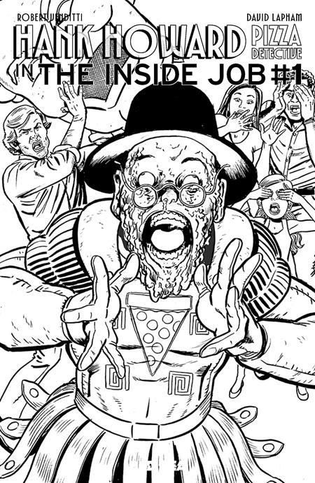 HANK HOWARD, PIZZA DETECTIVE THE INSIDE JOB #1 (ONE SHOT) (Limit 1 Per Cover) (rel:07/08)