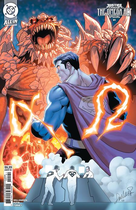 JUSTICE LEAGUE THE OMEGA ACT SPECIAL #1 (ONE SHOT) (DC K.O.) (Limit 2 Per Cover) (rel:10/01)~