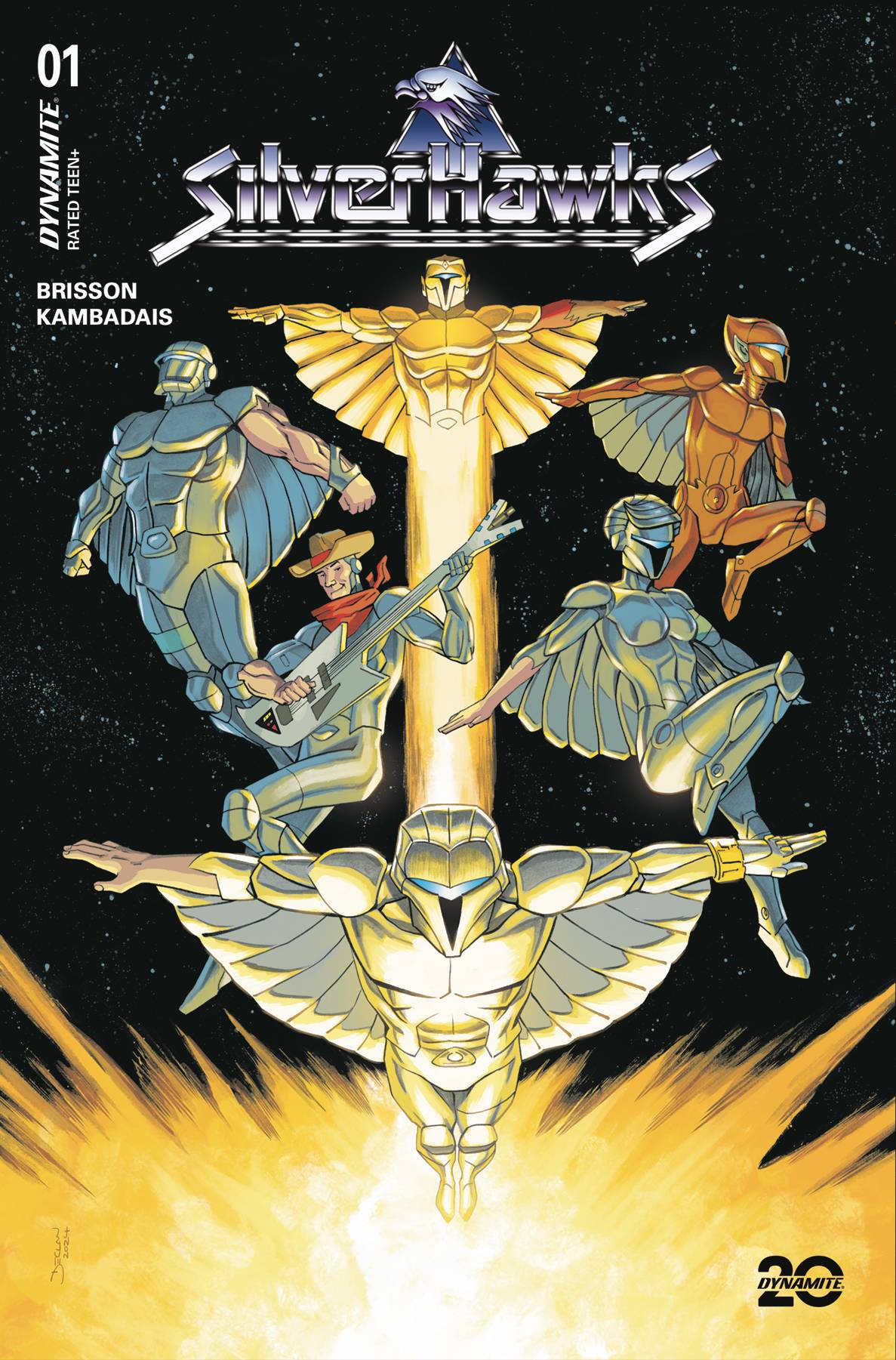 SILVERHAWKS #1 (rel:01/29)~