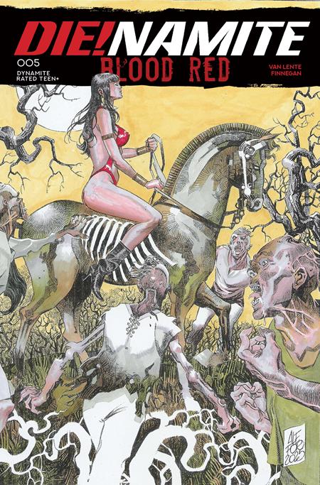 DIENAMITE BLOOD RED #5 (Limit 2 Per Cover) (rel:02/11)