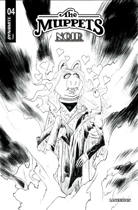 MUPPETS NOIR #4 CVR D INC 1:10 JAE LEE LINE ART VAR (Limit 1 Per Customer) (rel:06/10)