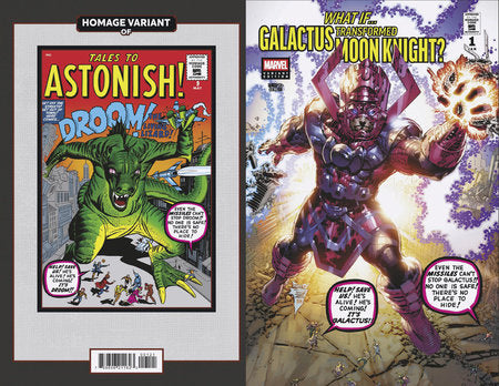 WHAT IF...? GALACTUS: GALACTUS TRANSFORMED MOON KNIGHT? #1 (rel:01/15)~