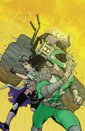 Power Rangers Unlimited #4 E 1:10 INCV Foil Variant (Full Art, Foil, Hamner)[1:10] (Limit 1 Per Customer) (rel:10/14)