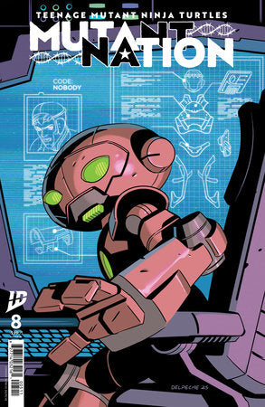 Teenage Mutant Ninja Turtles: Mutant Nation #8 Variant RI (10) (Delpeche)[1:10] (rel:07/09)
