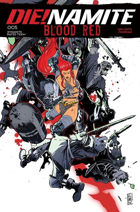 DIENAMITE BLOOD RED #5 (Limit 2 Per Cover) (rel:02/11)