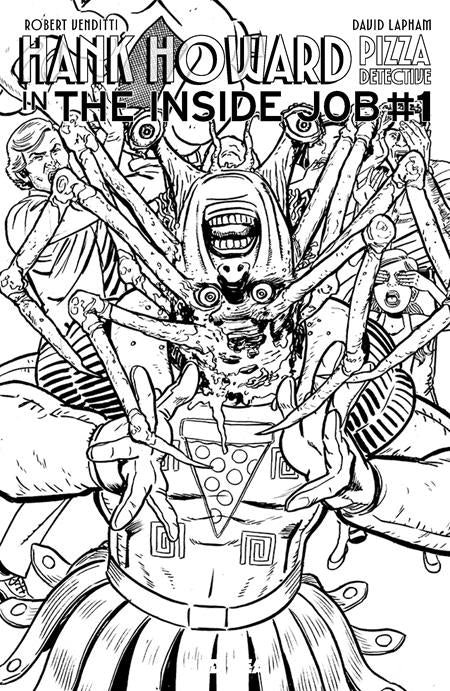 HANK HOWARD, PIZZA DETECTIVE THE INSIDE JOB #1 (ONE SHOT) (Limit 1 Per Cover) (rel:07/08)