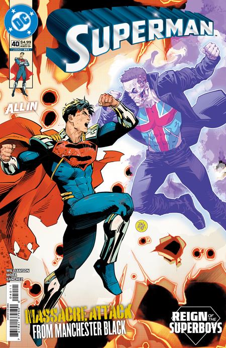 SUPERMAN #40 (Limit 2 Per Cover) (rel:07/22)