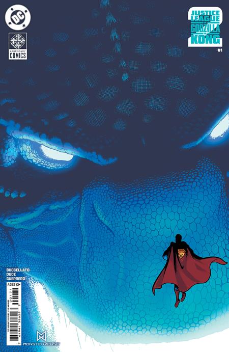 JUSTICE LEAGUE VS GODZILLA VS KONG 2 #1 (OF 7) CVR G INC 1:25 KEVIN MAGUIRE CARD STOCK VAR (rel:06/04)