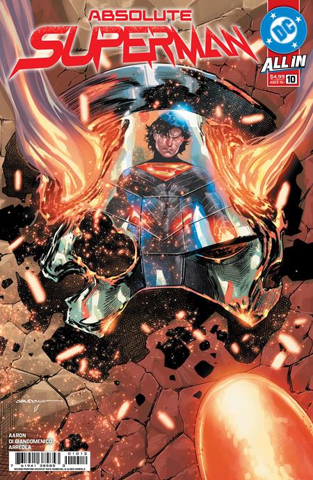 ABSOLUTE SUPERMAN #10 Second Printing (Limit 2 Per Cover) (rel:10/29)~