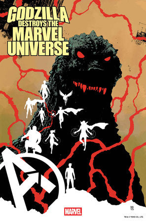 GODZILLA DESTROYS THE MARVEL UNIVERSE #2 ANDREA SORRENTINO VARIANT[1:25] (rel:08/20)