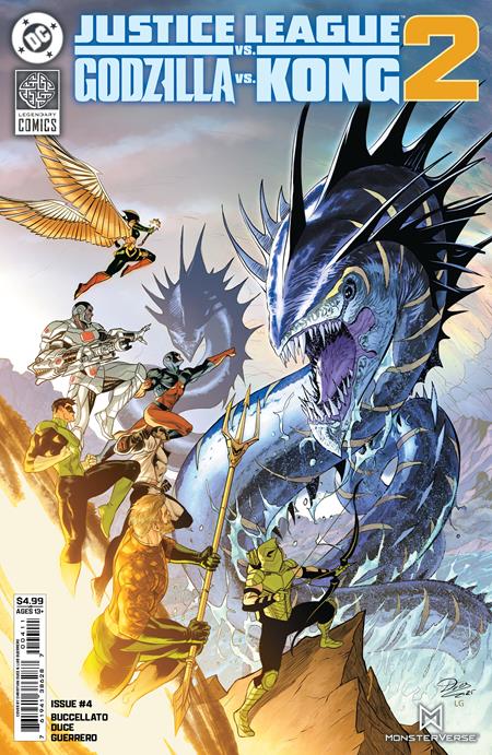 JUSTICE LEAGUE VS GODZILLA VS KONG 2 #4 (OF 7) (Limit 2 Per Cover) (rel:09/03)~