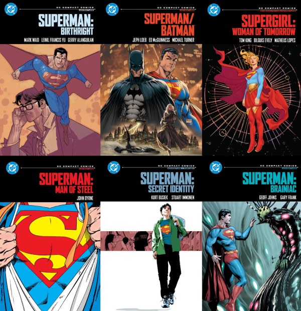 SUPERMAN DC COMPACT COMICS TP BOX SET (Limit 1 Per Cover) (rel:06/01)