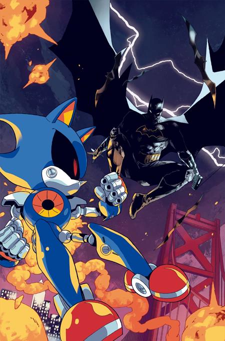 DC X SONIC THE HEDGEHOG #4 (OF 5) (Limit 2 Per Cover) (rel:06/18)