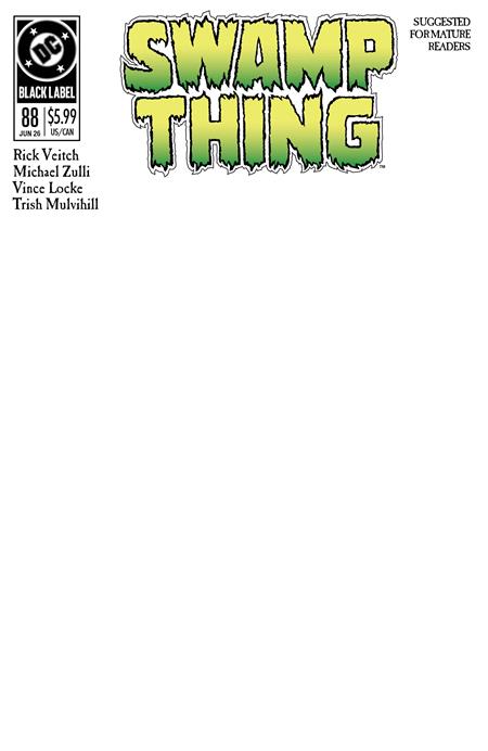 SWAMP THING 1989 #1 (OF 4) (MR) (Limit 1 Per Cover) (rel:04/29)~