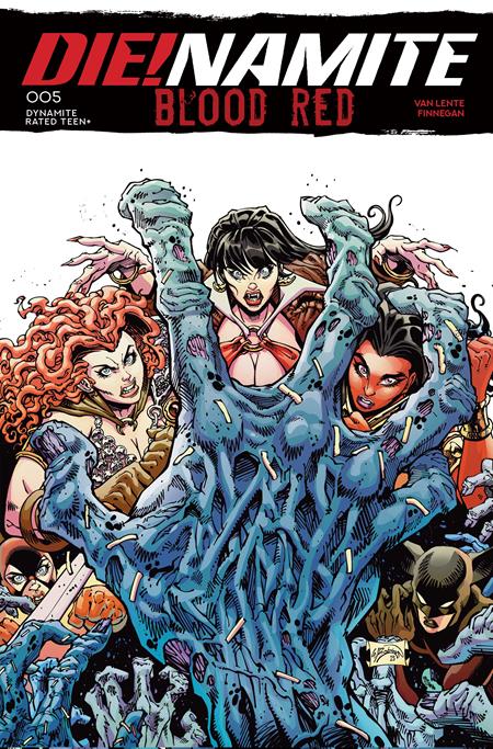 DIENAMITE BLOOD RED #5 (Limit 2 Per Cover) (rel:02/11)