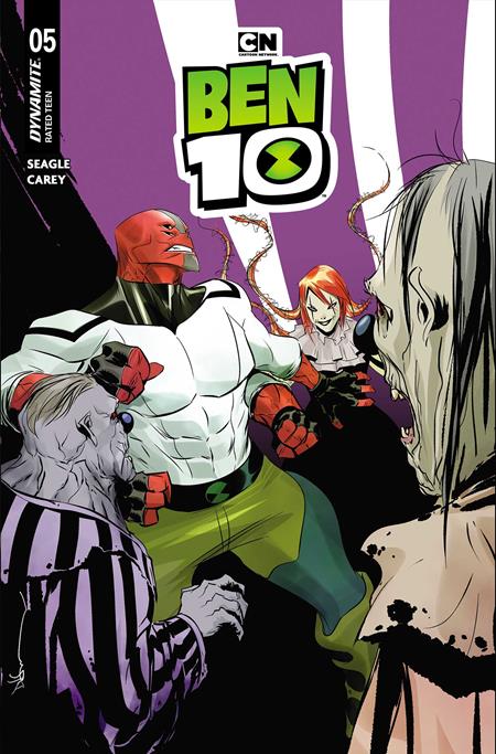 BEN 10 #5 CVR R INC 1:15 DUSTIN NGUYEN FOIL VAR (Limit 1 Per Customer) (rel:09/02)