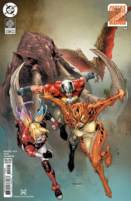 JUSTICE LEAGUE VS GODZILLA VS KONG 2 #4 (OF 7) (Limit 2 Per Cover) (rel:09/03)~