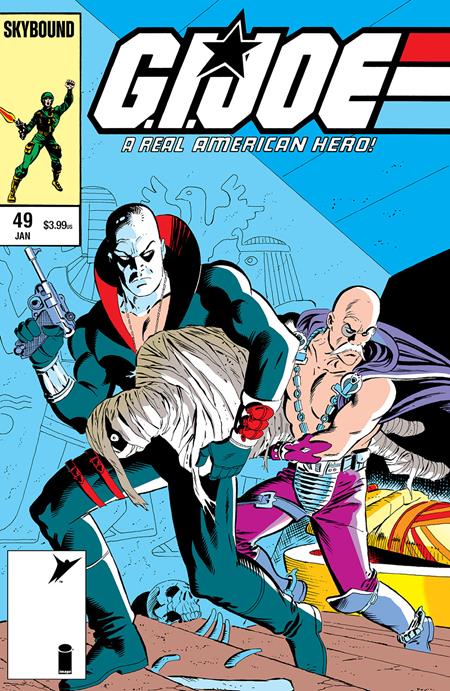 GI JOE A REAL AMERICAN HERO #49 HAMA FILES EDITION (Limit 2 Per Cover) (rel:01/28)