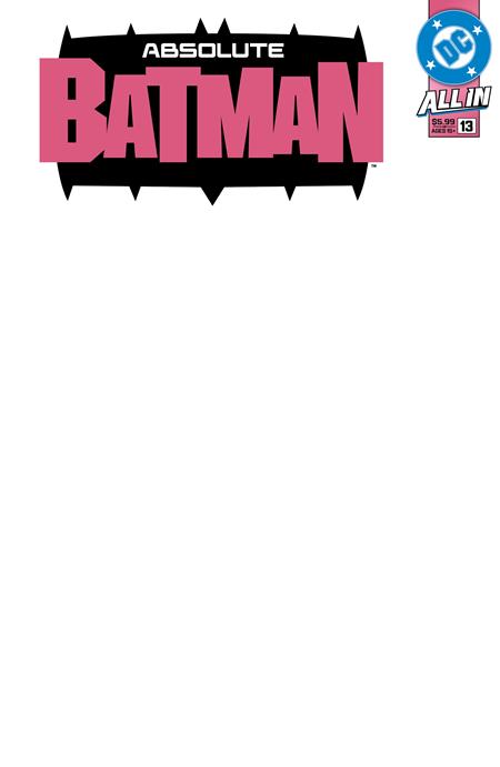 ABSOLUTE BATMAN #13 (Limit 2 Per Cover) (rel:10/08)