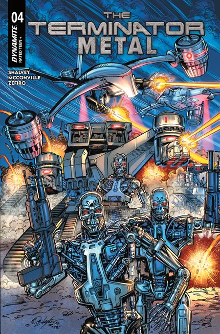 TERMINATOR METAL #4 (Limit 2 Per Cover) (rel:01/28)