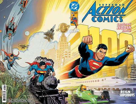 ACTION COMICS #1100 (DC K.O.) (Limit 2 Per Cover) (rel:07/22)
