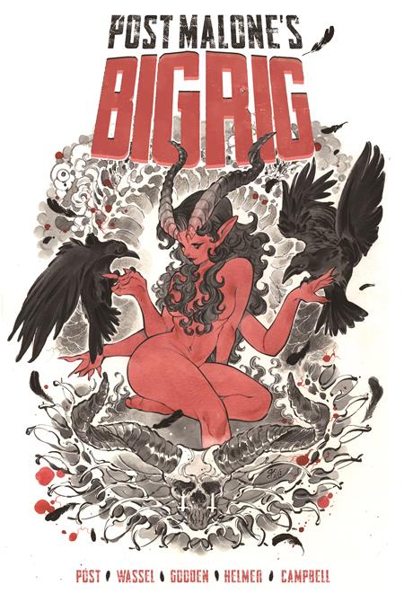 BIG RIG HC VOL 01 LIMITED EDITION SILVER FOIL PEACH MOMOKO VAR (Limit 2 Per Cover) (rel:11/26)