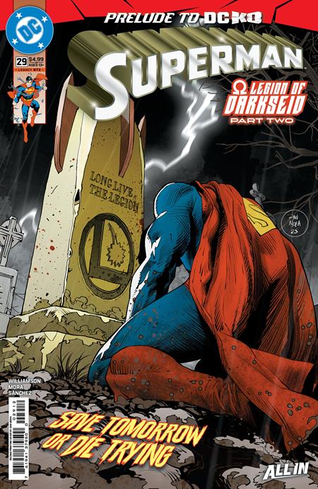 SUPERMAN #29 Second Printing (DC K.O.) (Limit 2 Per Cover) (rel:10/22)