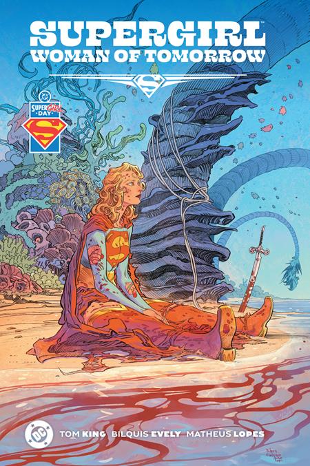 SUPERMAN DAY 2026 - SUPERGIRL WOMAN OF TOMORROW (Limit 1 Per Cover) THE DELUXE EDITION HC VARIANT DUST JACKET (rel:04/15)