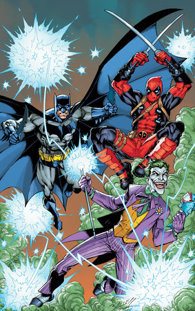 MARVEL/DC: DEADPOOL/BATMAN #1 MARK BAGLEY RATIO VIRGIN 2ND PRINTING VARIANT[1:25] (Limit 1 Per Customer) (rel:10/29)