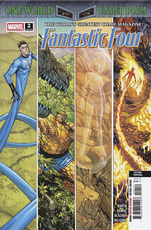 FANTASTIC FOUR #2 HUMBERTO RAMOS 2ND PRINTING VARIANT [DOOM] (Limit 2 Per Cover) (rel:09/24)