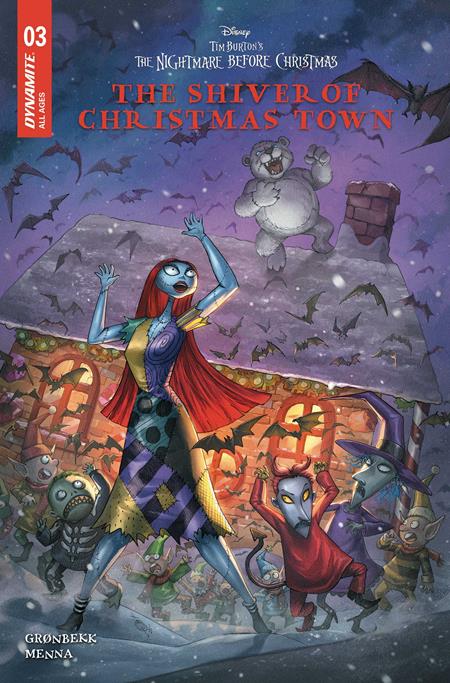 THE SHIVER OF CHRISTMAS TOWN #3 (Limit 2 Per Cover) TIM BURTONS THE NIGHTMARE BEFORE CHRISTMAS (rel:03/04)~
