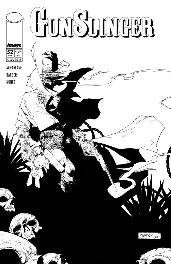 GUNSLINGER SPAWN #52 (Limit 1 Per Cover) (rel:03/25)~