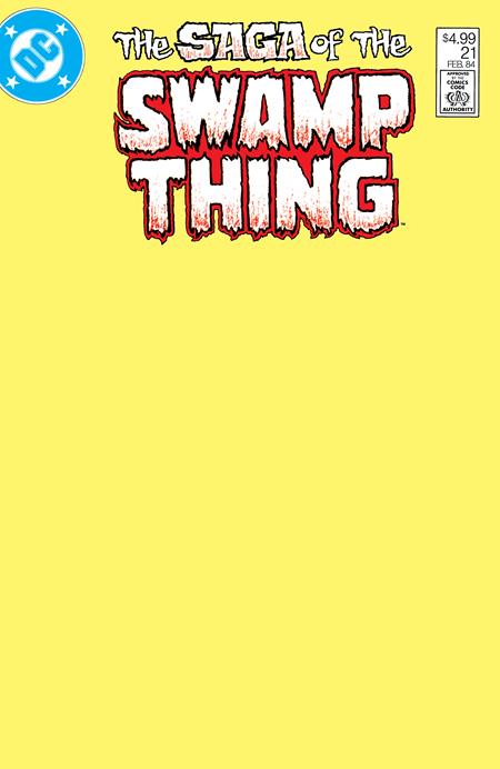 SAGA OF THE SWAMP THING #21 FACSIMILE EDITION (Limit 2 Per Cover) (rel:05/27)~