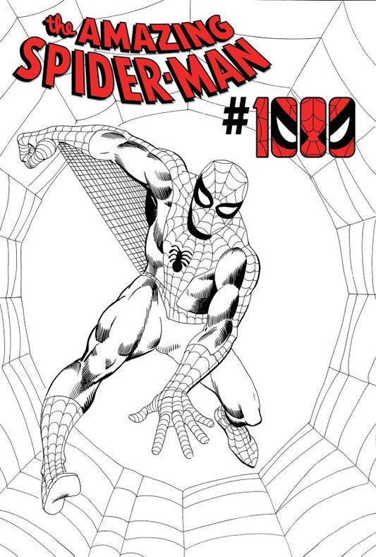 AMAZING SPIDER-MAN #1000 (Limit 1 Per Customer) STEVE DITKO BLACK AND WHITE VARIANT[1:50] (rel:09/16)