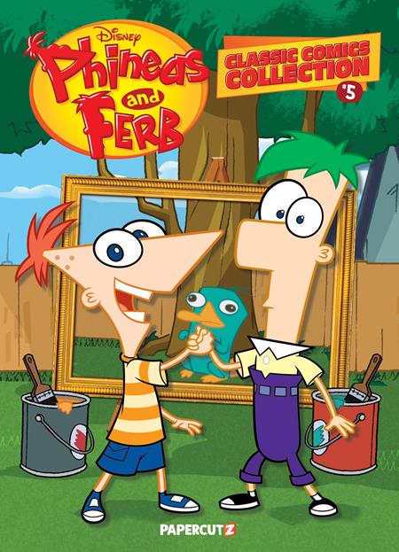 PHINEAS AND FERB CLASSIC COMICS COLLECTION TP VOL 05 (Limit 2 Per Cover) (rel:12/24)