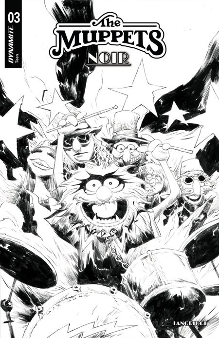 MUPPETS NOIR #3 CVR D INC 1:10 JAE LEE LINE ART VAR (Limit 1 Per Customer) (rel:05/06)